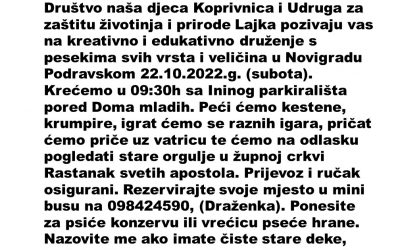 Posjeta Udruzi Lajka u Novigradu Podravskom